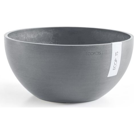 Ecopots Brussels 25 Blumentopf - L 25 cm x H 12 cm - Innen- und Außenbereich