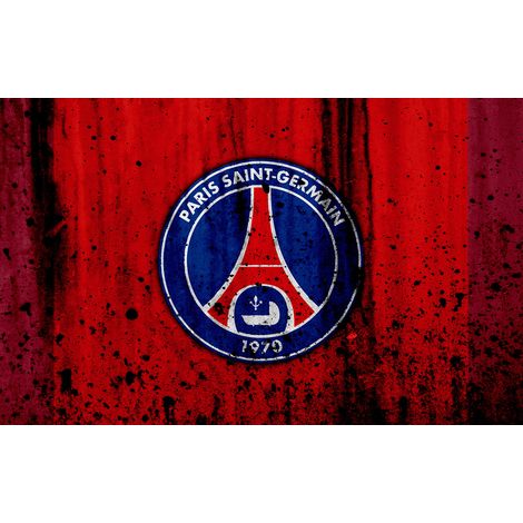 Papier peint panoramique Foot / Football - PSG - Paris Saint Germain - 130 cm x 81 cm (1/2)