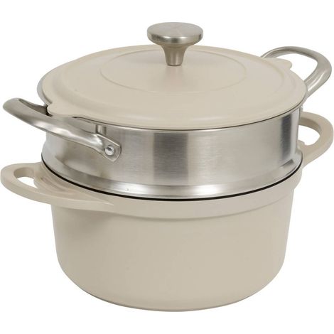 Casseruola aluro beige in alluminio d24cm - 5five (1/5)