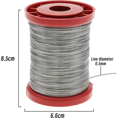Fil en acier inoxydable pour cadre de ruche apiculture 0.5mm bobine de fil de fer pour cadres de ruches