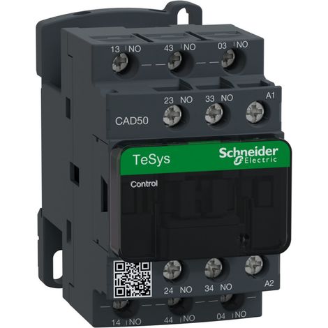CAD50Q7 400V Control Relay Contacteur Auxiliaire SCHNEIDER CAD50 - (1/3)