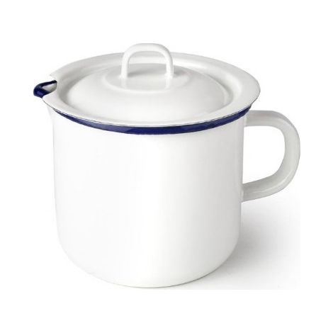 HERVIDOR DE LECHE CON TAPA BLANCA 14CM - IBILI