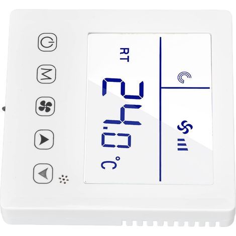 Thermostat de climatiseur, Fonction de Ventilation précise pour éviter Les interférences Thermostat numérique Domestique (1/5)