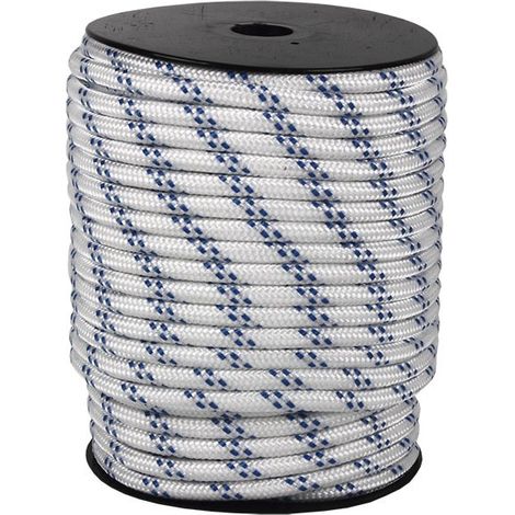 Corde Tressee Polypropylene 10Mm 100 M Blanc