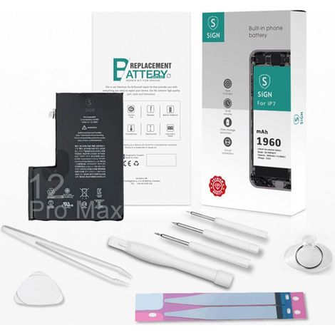 Kit completo di sostituzione della batteria SiGN - iPhone 12 Pro Max