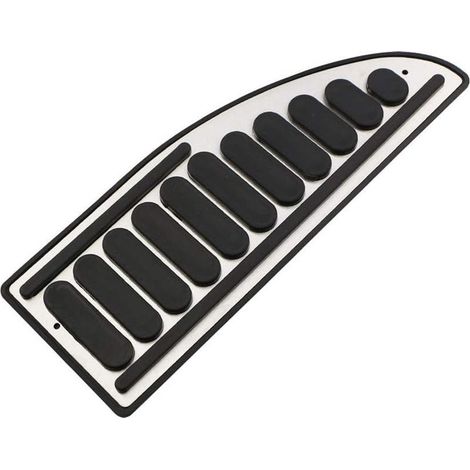 Jusch – Couvre-pédale antidérapant pour voiture – Installation facile avec adhésif – Protection contre éclats et rayures – Compatible Focus Fiesta Mondeo