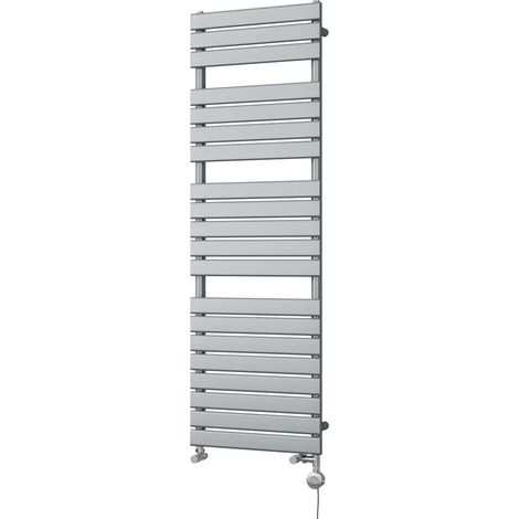 Typhoon - Silver Dual Fuel Towel Rail H1564mm x W500mm Thermostatic (1/3)