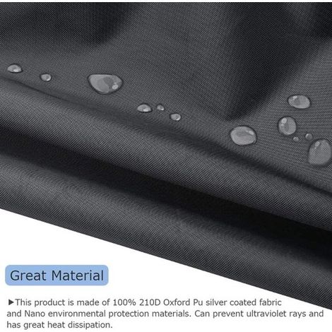 Juego de 2 fundas para bicicleta estática, funda impermeable 210D para bicicleta estática/cinta de correr, cordón ajustable bolsa almacenamiento (1/5)
