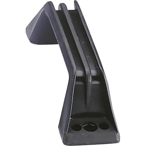 Maniglia in plastica nera interasse 138 mm
