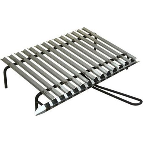 BISTECCHIERA GRIGLIA CM 40x35x11h INOX GOCCIOLATOIO BARBECUE GRIGLIATA FER 19927 (1/2)