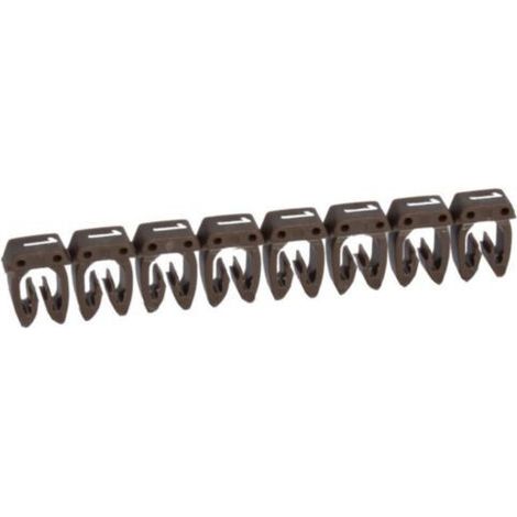 Multipack Legrand BEZ.ZIFFER-1 FÜR 0,5-1,5MM2 BR (38211  1REIHE=30ST) - 30 Stück