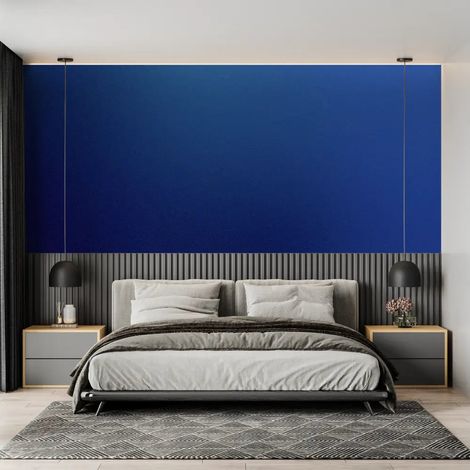 Papier Peint Art & Déco - Dégradé Nuit Bleutée - 150 x 250 cm (1/2)