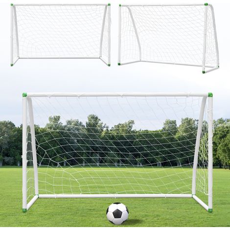 Randaco 2er Fußballtor für Kinder 180 x 120 x 80 cm – Gartentor schneller Aufbau, ideal für Garten & Park