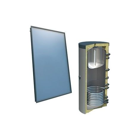 Set solaire OEG 4plus toit plat ballon combiné 500/150 l 4 capteurs