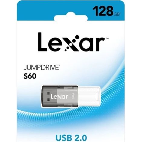 LEXAR 128GB JUMPDRIVE S60 USB 2.0 FLASH DRIVE