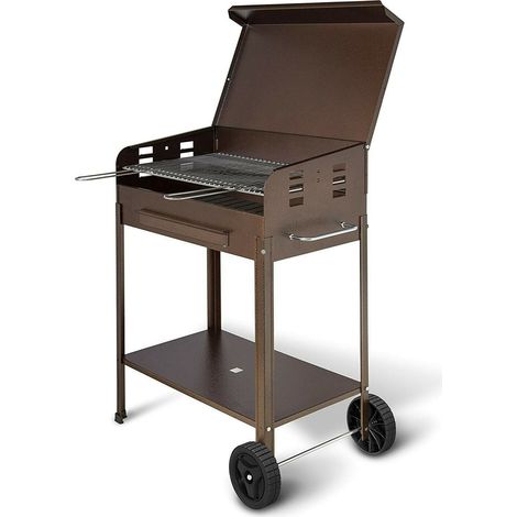 Barbecue A Carbone 'Polifemo' Cm 40 X 70 X H 95 (1/10)