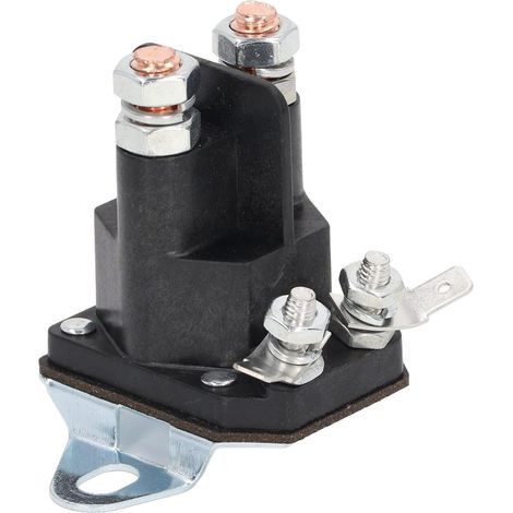 Fdit Relais de Solénoïde de Démarreur DC12V Cuivre étanche 1 513075 E513075 104 3189 117 1197 Remplacement pour Tondeuse à Gazon (1/4)