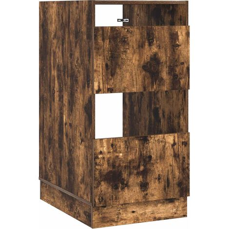 Maison Exclusive - Mobile da lavanderia con porta Rovere fumé Legno multistrato