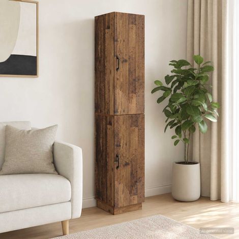 vidaXL Schrankset 2 pcs Altholz Holzwerkstoff (1/5)