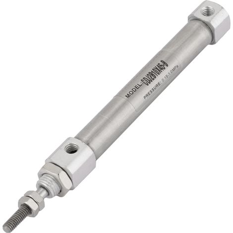 Cylindre pneumatique double effet en acier inoxydable CDJ2B10-45B, diamètre 10 mm, course 45 mm (1/5)