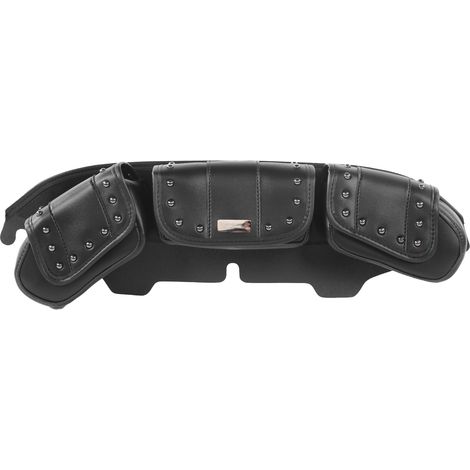 de selle de pare brise de moto à 3 poches étanche et anti UV (1/5)