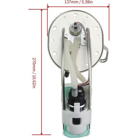 The fuel pump 16700-KVK-B23 is suitable for the Honda CB300/CB300R models of the years 2013 to 2016, 2015 and 2014. (1/4)