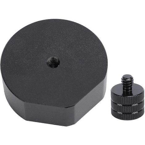 Adaptateur trépied pour antenne satellite avec rotule et connexion sécurisée. Adaptateur de fixation trépied en alliage d'aluminium pour camping-car, caravane, van aménagé, yacht, noir. Super parfait. (1/5)