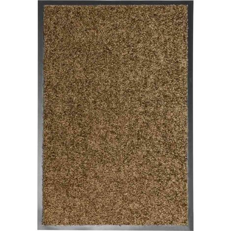 Paillasson lavable Marron 40x60 cm (1/5)