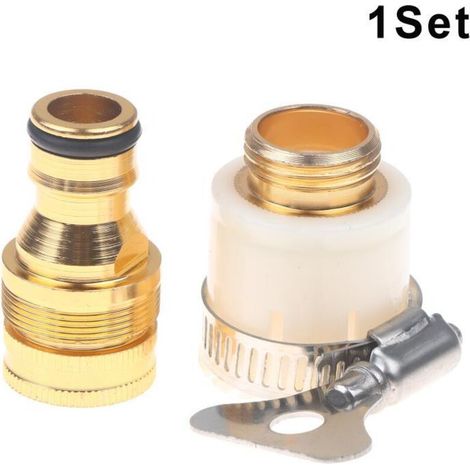 Adaptateurs universels à embout cannelé pour tuyau d'arrosage 15-23 mm (1/5)