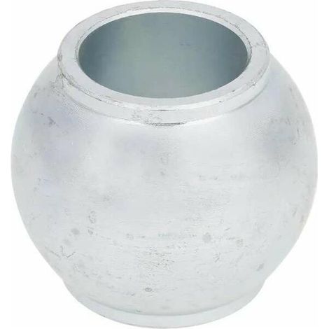 Rotule d'attelage supérieure 32 x 60 x 51mm acier trempé SAE 1020 version galvanisée Boule Remorque Tracteur Camion Barre Poussée (1/2)