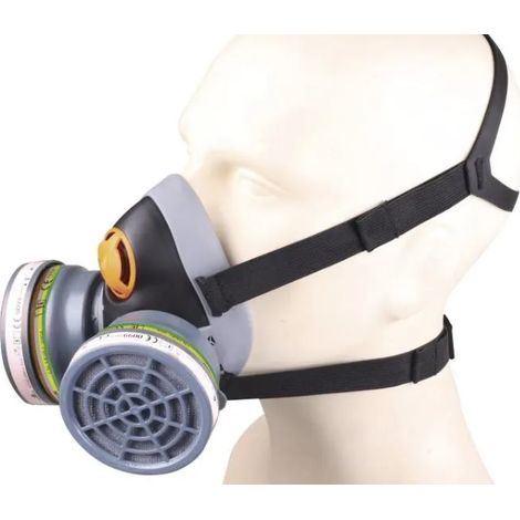 MASCHERA DELTA PLUS mod.M6400 COMPLETA DI FILTRI ABEK1-P3