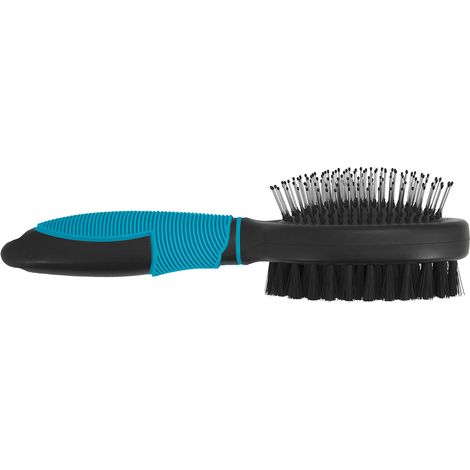 Cepillo doble dog barber nylon-metálico pequeño