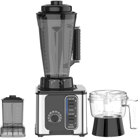 Licuadora, funcionalidad 3 en 1, potente motor de 1000 W, 3 en 1 (1/2)