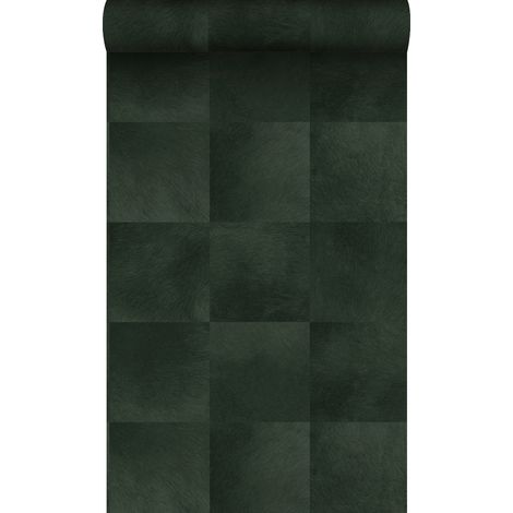 papier peint motif en peau d'animal vert foncé - Origin Wallcoverings (1/5)