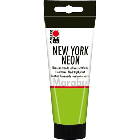 Peinture Fluo Vert Fluo 100 ML, Compatible avec la lumière Noire, à Base d'eau, résistante à la lumière, résistante aux intempéries, séchage Rapide, pour Pinceau (1/5)