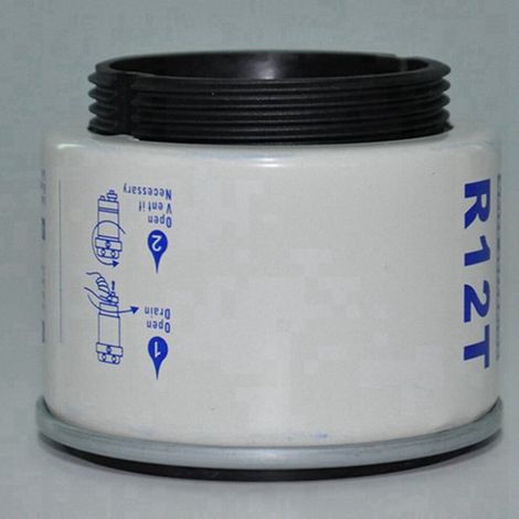 Adecuado para filtros separadores de combustible/agua R12T de 4 unidades, compatible con piezas de automóviles Racor 140R 120AT S3240 NPT ZG1/4-19.
