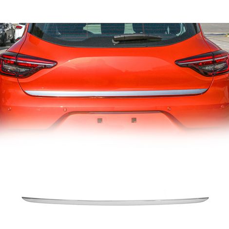 Garniture de Hayon Coffre pour Renault Clio V 2019-2025 acier inoxydable (1/5)