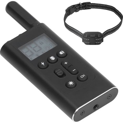 Collier de Dressage pour Chien Anti-Aboiement Imperméable IP67, Télécommande sans Fil 800m avec LED Localisateur et Charge USB