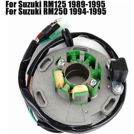 Statorspule für Suzuki RM250 RM125 1989-1995 1994 1993 1992 1991 RM 250 125 32101-28E00 32101-43D10 43D00 27C10 27C01 27C00--
