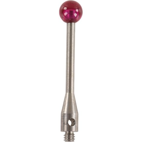Stylet de palpage CMM M2 fileté, tige en carbure de tungstène haute rigidité, outil de mesure droit pour palpeur CMM 4161 (1/5)