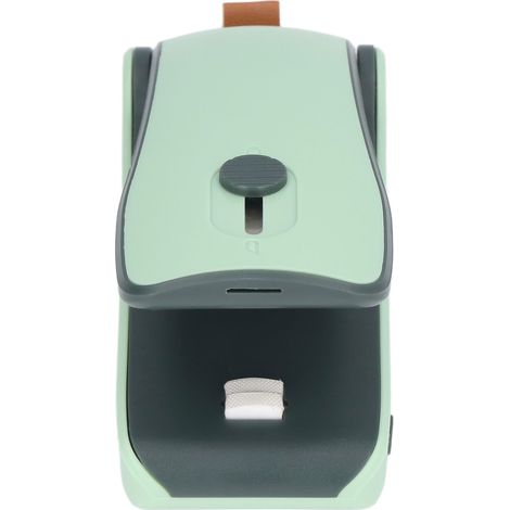 Mini-Lebensmittelversiegelungsgerät, kleines tragbares Gerät mit Magnetfuß und USB-Ladefunktion zum schnellen Versiegeln. (1/5)