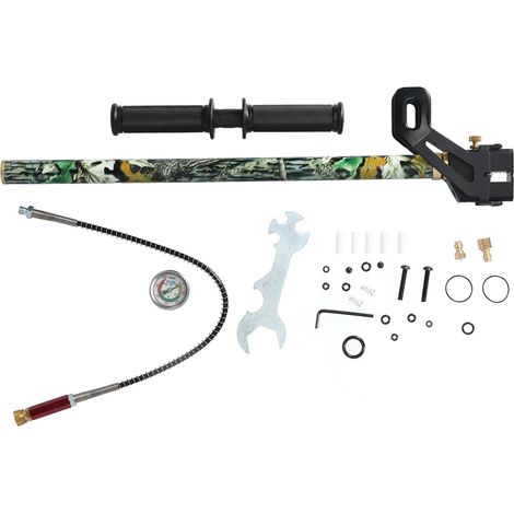 Pompe à main PCP Camouflage 30mpa 4500psi, pompes à Air haute pression à 3 étages pour fusils (1/5)