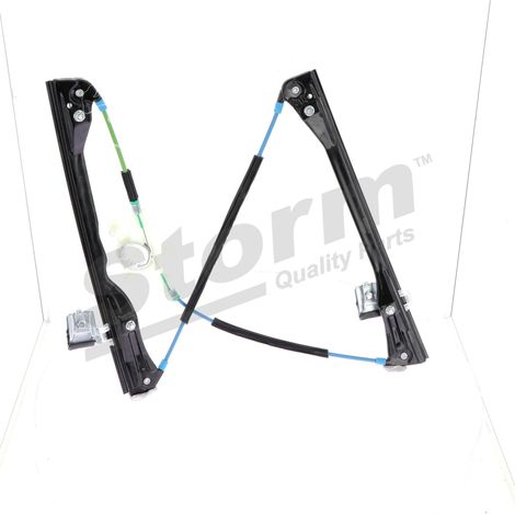 Mécanisme de lève-vitre avant gauche compatible VW 1J4837461D (1/4)