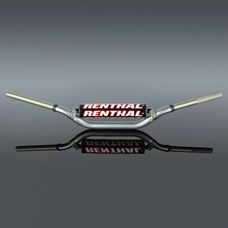 Manubrio Renthal Twinwall 1.1/8" MX in titanio con imbottitura in schiuma CR/CRF 04-13 KX/KXF (1/5)
