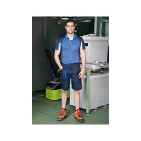 Bermuda Laboral Top Range Azul Marino/Negro Modelo 982 Talla L JUBA (1/4)