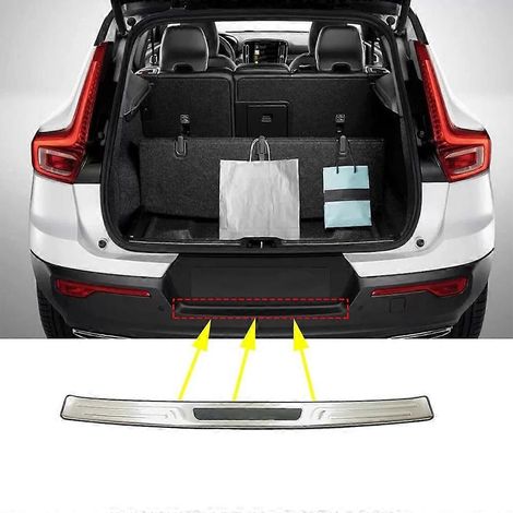 Protections de pare-chocs arrière pour Volvo XC40 2023-2025, seuils de porte de coffre ( ) (1/5)