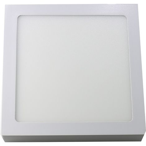 Jandei - Downlight LED 18W 6000oK cuadrado superficie blanco (1/5)