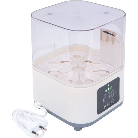 Mini Incubateur À Oeufs Intelligent Pour Poules Et Canards, Éclosoir Domestique Automatique 220V Prise EU (1/4)