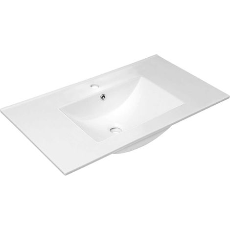 Sapho Slim - Möbelwaschtisch Slim, 90x46 cm, weiß 1601-90