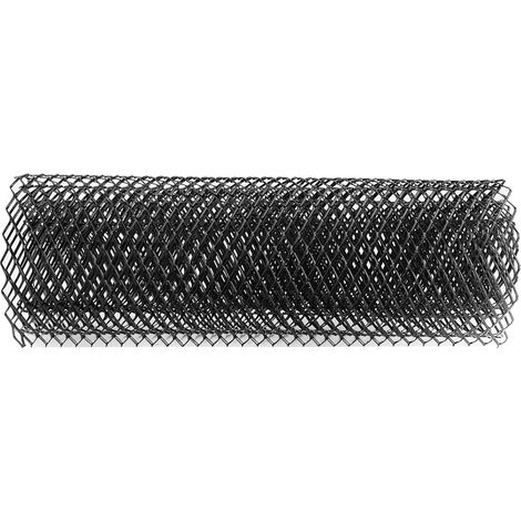 Grille de calandre automobile en alliage d'aluminium 10x20 mm, type universel pour pare-chocs et calandres diamantées. (1/5)